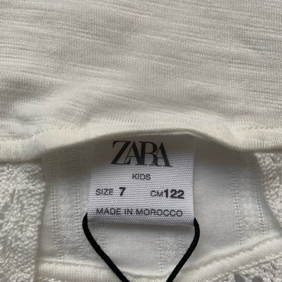 Zara Kids  Embroidered Halter Top - Picture 4 of 5